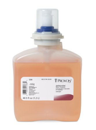 GOJO Antimicrobial Soap PROVON® Liquid 1,200 mL Dispenser Refill Bottle Scented - Case of 4 - 5306-04-CS