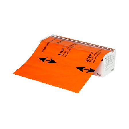 Sandel Medical Industries Transfer Sheet Z-Slider™ Orange 33 X 39 Inch Without Handles - Box of 30 - 2102-BX
