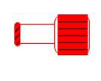ICU Medical Cap - Case of 100 - SF6007-CS