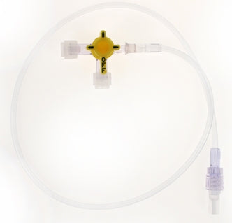 ICU Medical IV Extension Set 21 Inch Tubing - Case of 50 - B4058-CS