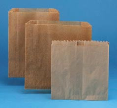 Lagasse Feminine Hygiene Receptacle Liner HOSPECO® Brown Waxed Paper 3 X 7-1/2 X 10-1/4 Inch - Case of 500 - HOS260-CS