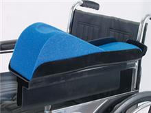 Alimed Wheelchair Arm Support Tray For Wheelchair Arm With Three D-Ring Hook And Loop Straps - Each - 8484-EA