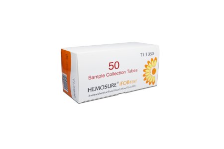 Hemosure Stool Specimen Container Hemosure® iFOBT Screw Cap with Sampling Device NonSterile - Box of 1 - T1-TB50-BX