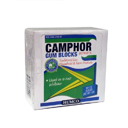 Humco Camphor Gum Block - CT/16 - 00395045591-CT
