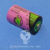Bulbtronics Lithium Battery Tadiran™ 1/2 AA Cell 3.6V Disposable 1 Pack - Each - 0034167-EA