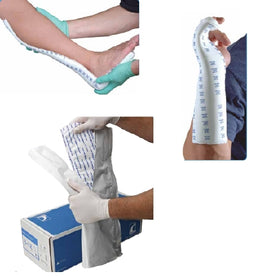 Ossur Padded Precut Splint TechForm® 5 X 30 Inch Fiberglass White - Box of 5 - TC0530-BX