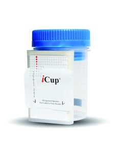 Abbott Rapid Dx North America LLC Drugs of Abuse Test Kit iCup® 13-Drug Panel AMP, BAR, BUP, BZO, COC, mAMP/MET, MTD, OPI, OXY, PCP, PPX, TCA, THC Urine Sample 25 Tests Non-CLIA Waived - Box of 25 - I-DOA-1137011-BX