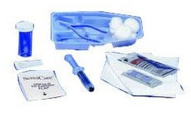 Nurse Assist Intermittent Catheter Tray Welcon™ Urethral 14 Fr. Latex - Case of 20 - 7302-CS
