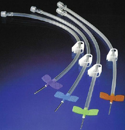 Nipro Medical Arteriovenous Fistula Needle SafeTouch™ Tulip™ 15 Gauge 1 Inch 12 Inch Tubing Without Port - Case of 125 - FT+152530TPR-CS