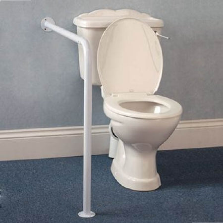 Patterson Medical Supply Wall Grab Bar White Steel - Each - 557502-EA