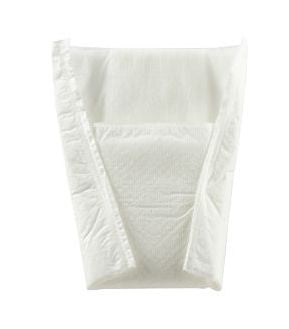 Coloplast Incontinence Liner Manhood® 5-3/4 Inch Length Light Absorbency Superabsorbant Core One Size Fits Most - Box of 30 - 27-4200-B-BX