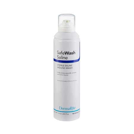 DermaRite Industries Wound Cleanser SafeWash™ 7.1 oz. Spray Can Sterile - Case of 12 - 00245-CS