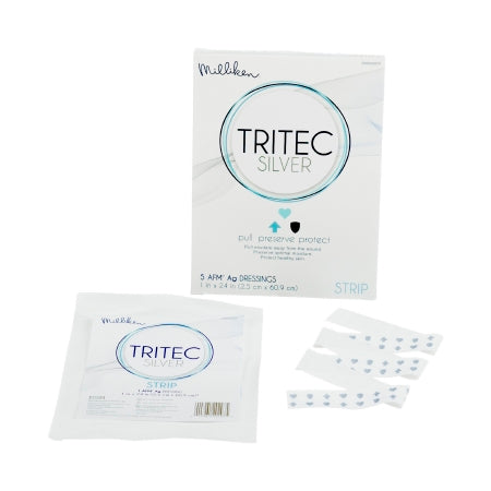 Milliken & Company Silver Dressing Tritec™ Silver 1 X 24 Inch Roll Sterile - CT/50 - 3000004574-CT