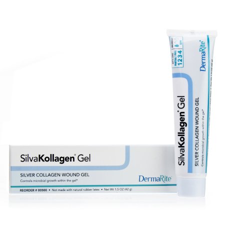 DermaRite Industries Silver Collagen Wound Gel SilvaKollagen® NonSterile - Each - 00500-EA