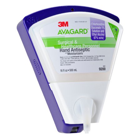 3M Hand Hygiene Dispenser 3M™ Avagard™ 500 mL Wall Mount - Case of 4 - 9228-CS