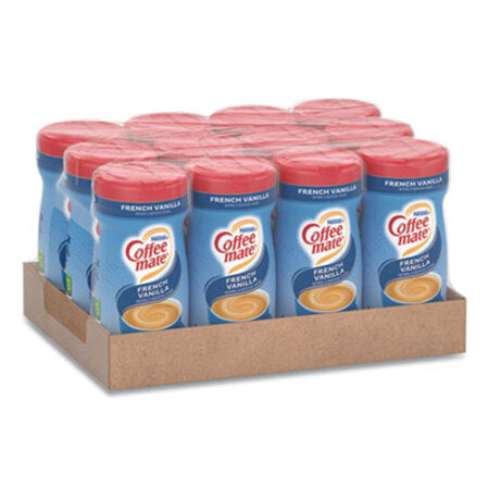 Coffee mate® Non-Dairy Powdered Creamer, French Vanilla, 15 oz Canister, 12/Carton - CT/1 - NES-35775CT-CT