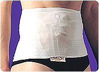 Gentell Elastic Net Retainer Dressing Bandnet™ Tubular / Pre-Cut Poly-Covered Nylon / Rubber 8 X 18 Inch White NonSterile - Case of 36 - WM0818-CS