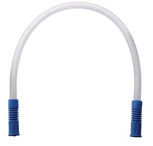 Bemis Healthcare Suction Connector Tubing 18.75 Inch Length 0.25 Inch I.D. NonSterile Female Connector Clear - Case of 100 - 536510-CS