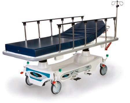 Future Health Concepts Mobilecare Stretcher Adjustable Height 550 lbs. Weight Capacity Rigid Frame - Each - FHC-710131-EA