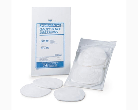 Medical Action Industries Fluff Dressing Acti-Gauze® 18 X 30 Inch 3 per Pack Sterile 1-Ply Rectangle - Case of 250 - GF-403-CS