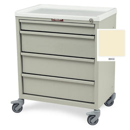 Harloff Treatment Cart ETC Line Steel 15.13 X 23.38 X 27.25 Inch Beige One 2.75 Inch, Three 5.75 Inch Drawer - Each - ETC-4-EA