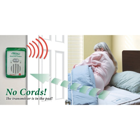 Smart Caregiver Alarm System CordLess® White / Green - Each - TL-2100G-EA