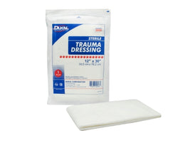 Dukal Trauma Dressing Dukal™ 12 X 30 Inch 1 per Pack Sterile Rectangle - Case of 25 - 3050-CS