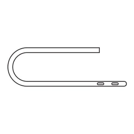 Marlen Manufacturing Ostomy Catheter Curved, Medium, 30 Fr., 18 Inch - Each - 15030-EA