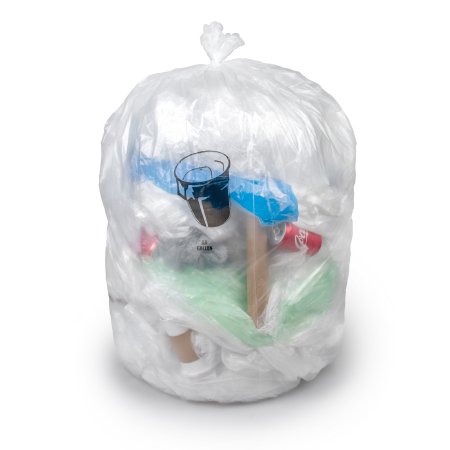 Colonial Bag Corp Trash Bag Colonial Bag 30 gal. Clear LLDPE 0.60 mil 30 X 36 Inch X-Seal Bottom Flat Pack - Case of 250 - CXC36H-CS