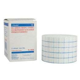 Gentell Dressing Retention Tape with Liner Ultrafix® White 2 Inch X 11 Yard Nonwoven NonSterile - Each - 62036-EA