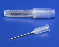 Cardinal Hypodermic Needle Monoject™ 250E 1 Inch Length 19 Gauge Thin Wall Without Safety - Case of 1000 - 8881250099-CS