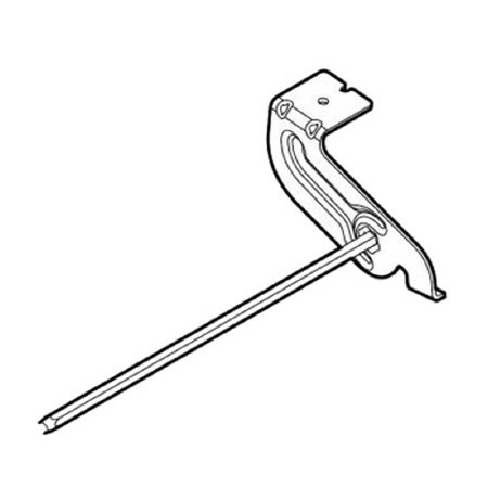 Midmark Table Manual Back Release Weldment For 222, 622 Barrier-Free® Power Examination Table - Each - 030-1566-00-216-EA