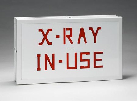 Wolf X-Ray Door Sign Caution X-Ray In Use - Each - 19110-XR-EA