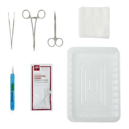 Medline Incision and Drainage Procedure Tray - Case of 20 - ID1565-CS