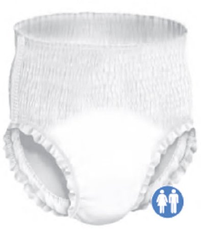 Griffin Care Unisex Adult Absorbent Underwear Pull On with Tear Away Seams X-Large Disposable Heavy Absorbency - Case of 4 - 4808P-CS
