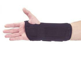 Alimed Wrist Brace Freedom® Comfort™ Foam / Metal / Polyester Right Hand Black Small - Each - 2970010191-EA