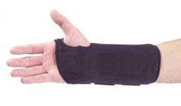 Alimed Wrist Brace Freedom® Comfort™ Foam / Metal / Polyester Left Hand Black Small - Each - 2970010195-EA