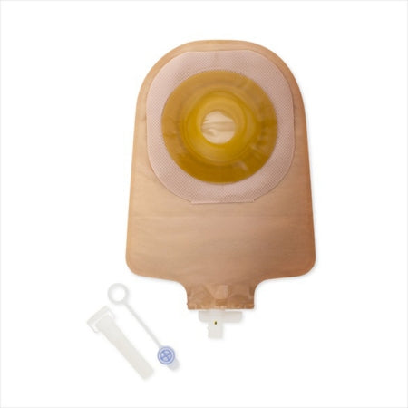 Hollister Urostomy Pouch Premier™ One-Piece System 9 Inch Length Drainable Convex, Pre-Cut - Box of 5 - 8492-BX