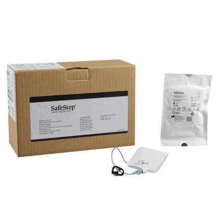 BD Huber Infusion Set SafeStep® 22 Gauge 3/4 Inch Without Port - Case of 25 - LH-0029-CS