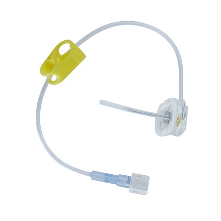 BD Huber Infusion Set SafeStep® 20 Gauge 1 Inch Without Port - Case of 25 - LH-0032-CS