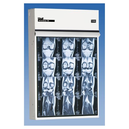 Wolf X-Ray X-Ray Illuminator Trimline III 3 Bank 1 Tier 3 Lamp 15 W Mobile Stand 42 W X 22 H X 3-1/4 D Inch Three, 17 L X 14 W Inch Film - Each - 23403-EA