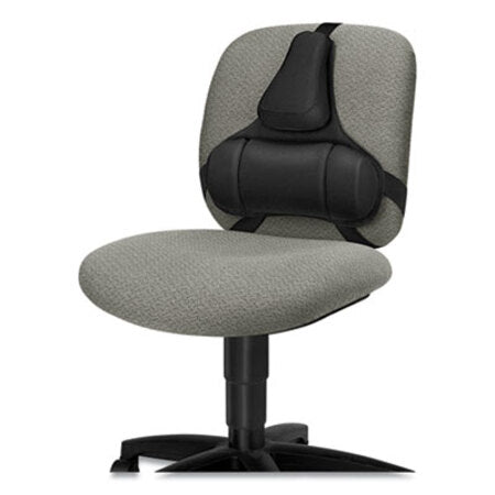 Fellowes® Professional Series Back Support with Microban Protection, 15 x 2 x 14.5, Black - Each - FEL-8037601-EA