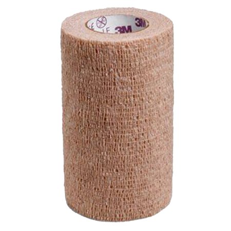 Hartmann Cohesive Bandage Co-Lastic® 4 Inch X 5 Yard Self-Adherent Closure Tan NonSterile Standard Compression - Case of 18 - 45400000-CS