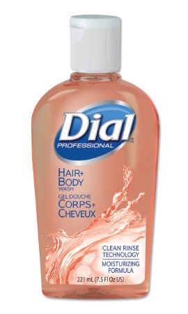 Lagasse Shampoo and Body Wash Dial® Professional 7.5 oz. Flip Top Bottle Peach Scent - Each - DIA04014-EA