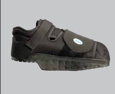 Darco International Post-Op Shoe HeelWedge™ Large Unisex Black - Each - HQ3B-EA