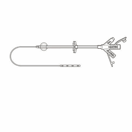 Avanos Medical Sales LLC Gastro-Enteric Feeding Tube Kit MIC® 24 Fr. 57.9 cm Tube Silicone Sterile - Case of 1 - 0210-24-CS