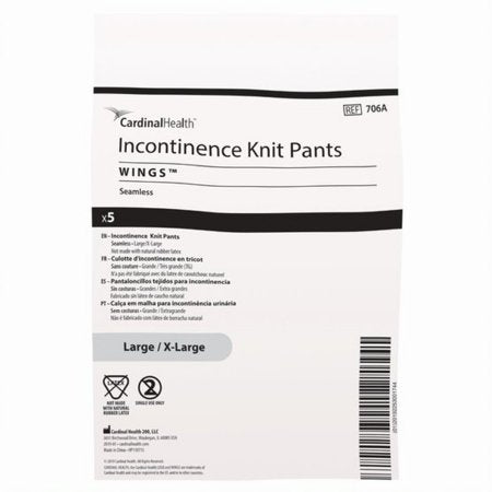 Cardinal Wings™ Knit Pant Unisex Knit Weave Large / X-Large Pull On Reusable - Bag of 1 - 706A-BG