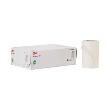 3M Medical Tape 3M™ Micropore™ White 3 Inch X 10 Yard Paper NonSterile - Box of 4 - 1530-3-BX