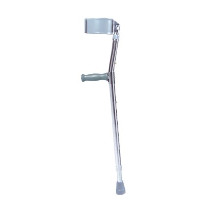 Drive Medical Forearm Crutches drive™ Tall Adult Steel Frame 300 lbs. Weight Capacity - Box of 1 - 10405-BX