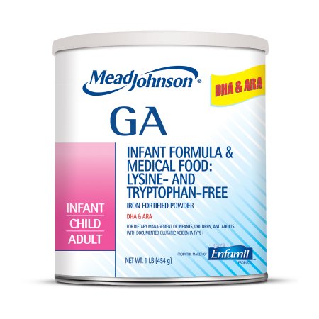 Mead Johnson Pediatric Oral Supplement GA 1 lb. Can Powder Iron Glutaric Acidemia Type 1 - Case of 6 - 892901-CS